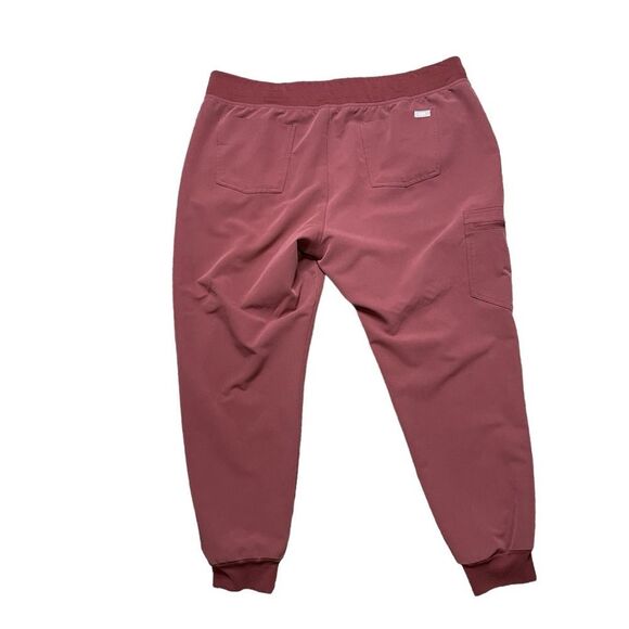 FIGS Dark Cherry Zamora Jogger Size XXL - Picture 3 of 10